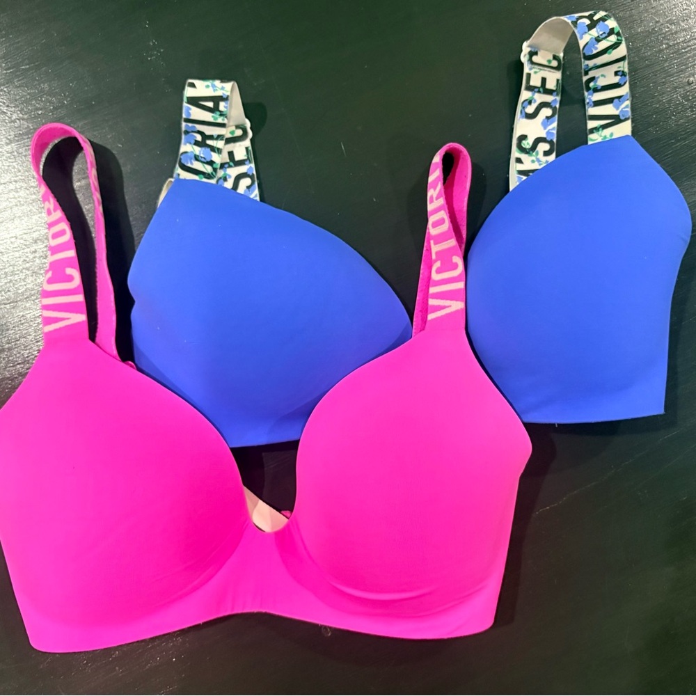 Victoria's Secret 2-pack T-shirt lightly lined wireless bras